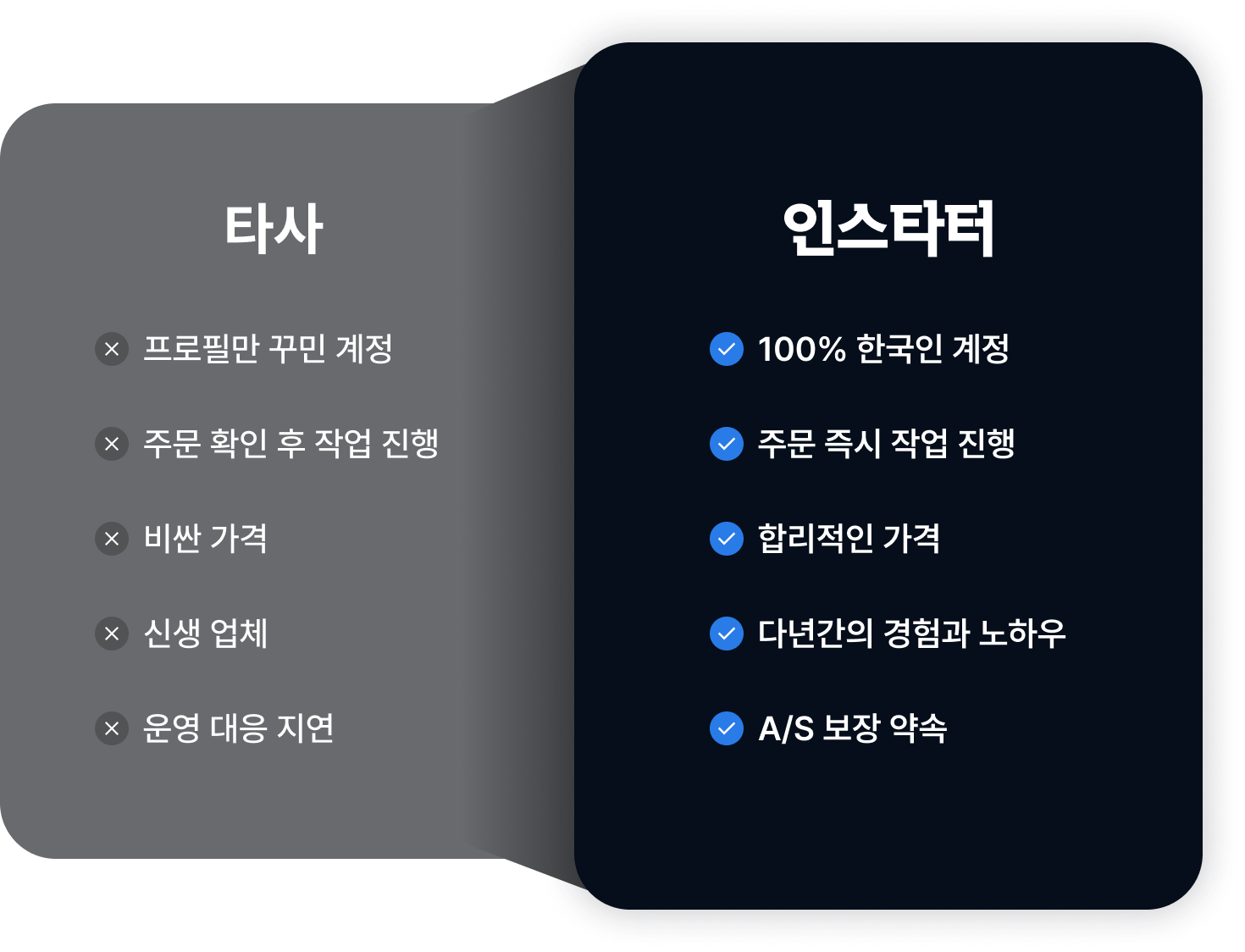 인스타터 서비스 이미지